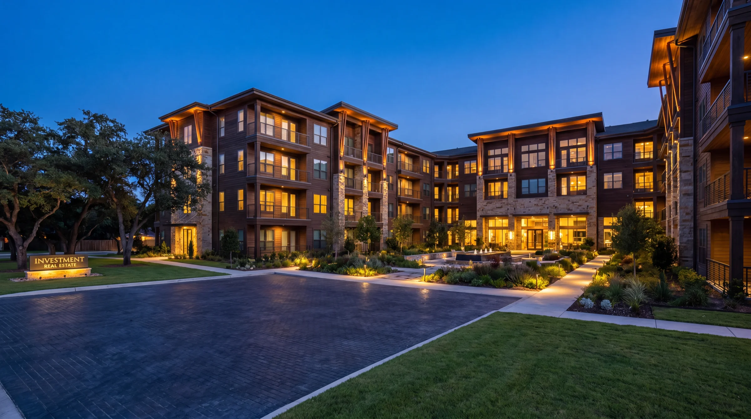 Texas investment property multifamily exterior
