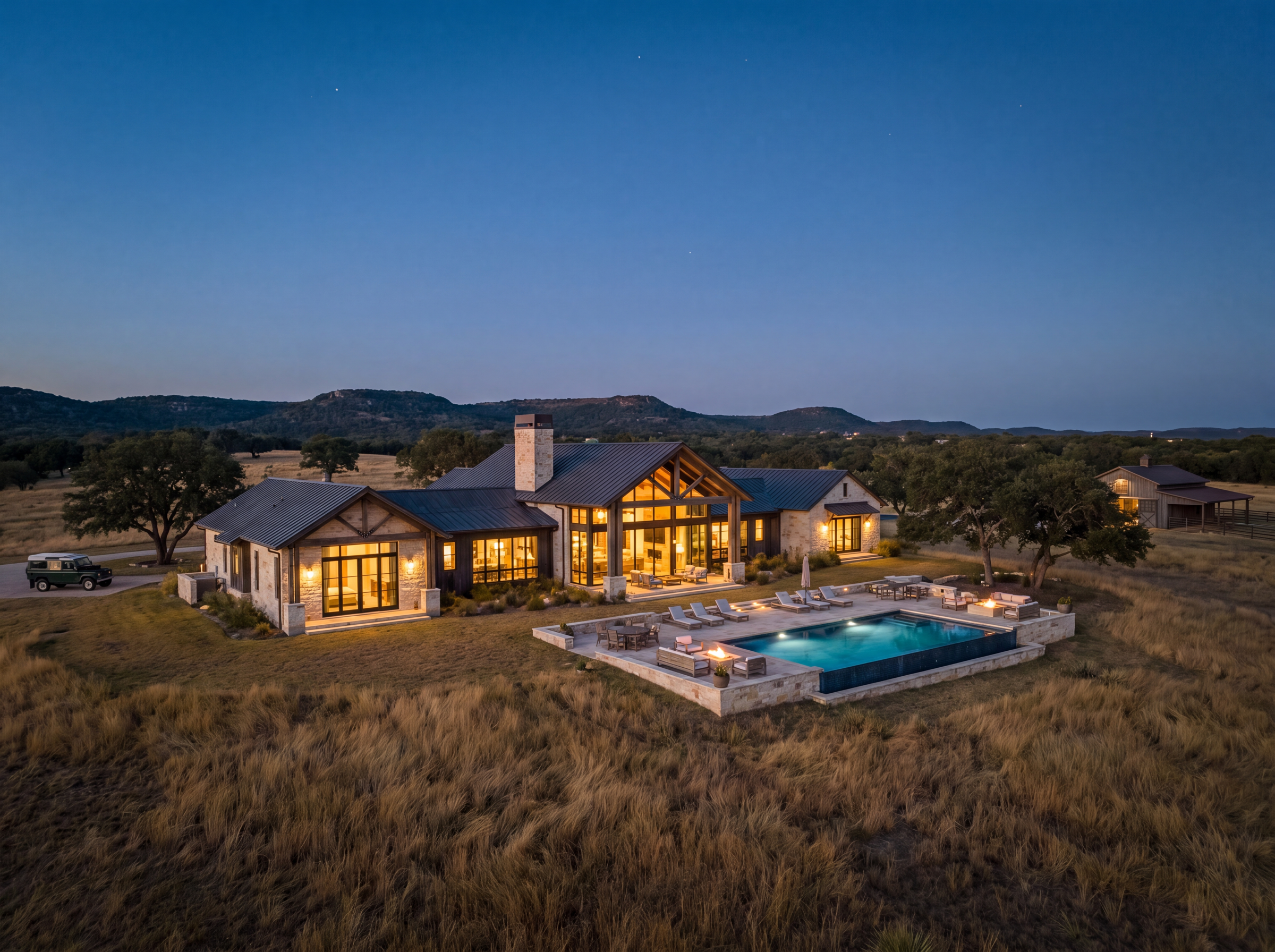 7,200 sq ft modern residence in Highland Park, Dallas TX — $4,150,000